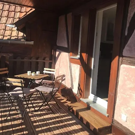 Doux Refuge Avec Terrasse Parking Gratuit アパート ベーブレンハイム