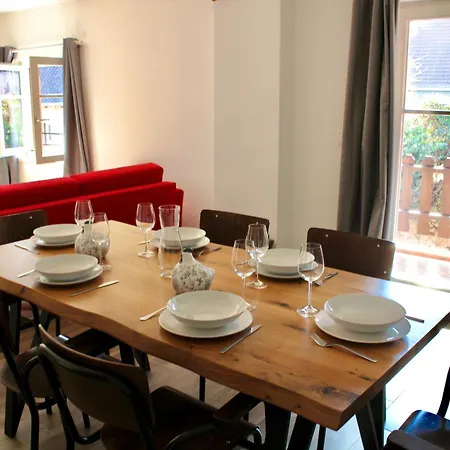Terrasse Le Doux Refuge A Parking Prive ベーブレンハイム